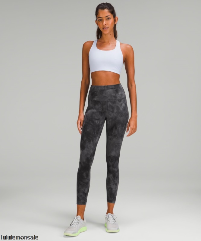 Lululemon Damen DELULU071 | Graphitgrau Wunder Train High-rise Tight 25